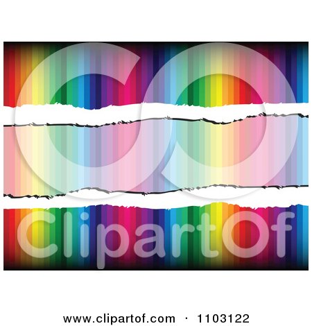 Clipart Rainbow Background With Grunge Copyspace - Royalty Free Vector Illustration by Andrei Marincas