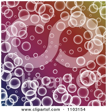 Clipart Background Of Bubbles On Gradient - Royalty Free Vector Illustration by Andrei Marincas