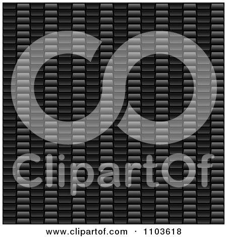 Clipart Retangular Patterned Carbon Fiber Texture Background - Royalty Free CGI Illustration by Arena Creative
