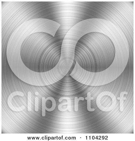 Clipart Metal Background With Circular Designs - Royalty Free Vector Illustration by vectorace