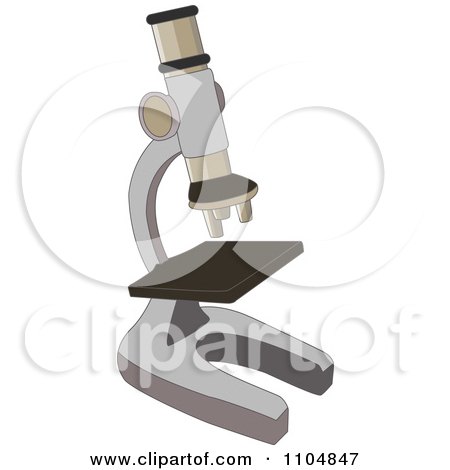 Clipart Microscope - Royalty Free Vector Illustration by Bad Apples