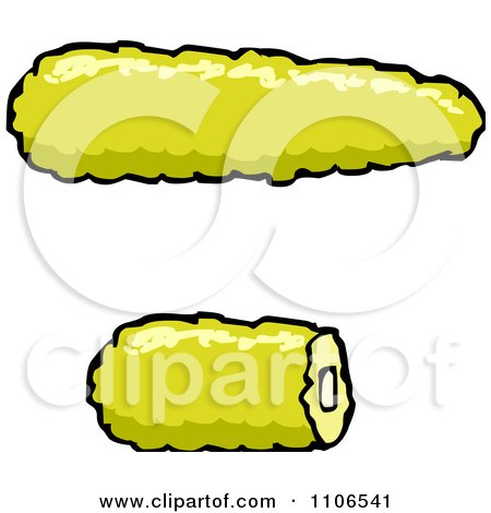 Clipart Corn - Royalty Free Vector Illustration by Cartoon Solutions