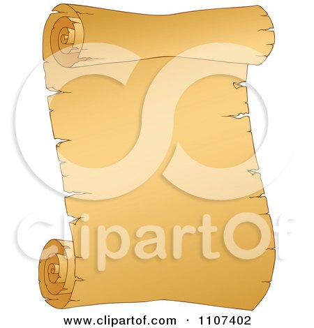 Clipart Curled Aged Parchment Page 1 - Royalty Free Vector Illustration by visekart