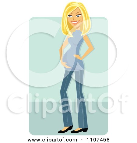 https://images.clipartof.com/small/1107458-Clipart-Happy-Blond-Pregnant-Woman-Pausing-To-Rub-Her-Baby-Bump-Over-Green-Royalty-Free-Vector-Illustration.jpg