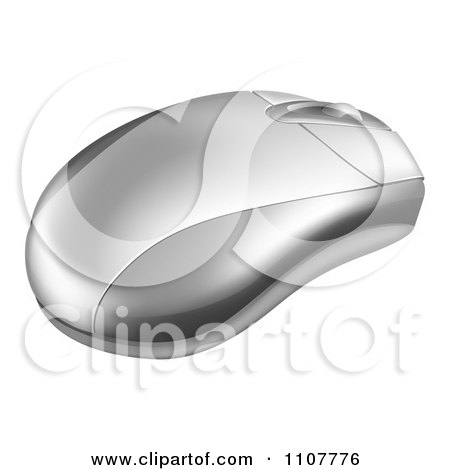Clipart 3d Computer Mouse - Royalty Free Vector Illustration by AtStockIllustration