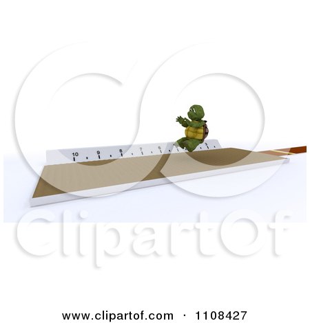 Clipart 3d Tortoise Long Jumper Track And Field Athlete 2 - Royalty Free CGI Illustration by KJ Pargeter