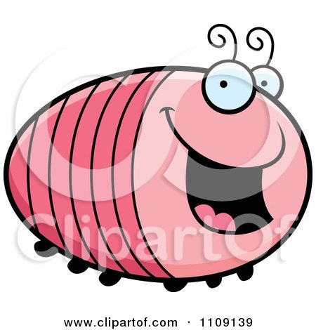 Clipart Chubby Happy Grub - Royalty Free Vector Illustration by Cory Thoman