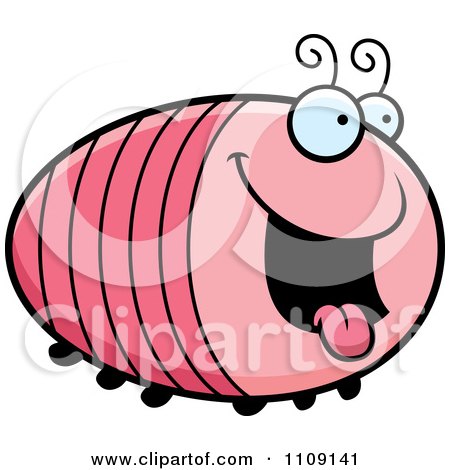 Clipart Chubby Hungry Grub - Royalty Free Vector Illustration by Cory Thoman