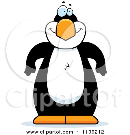 Clipart Penguin - Royalty Free Vector Illustration by Cory Thoman