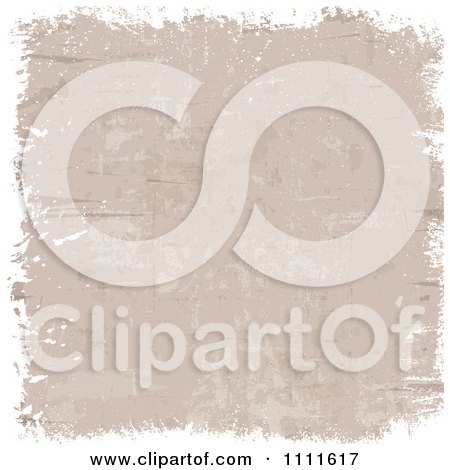 Clipart Tan Grunge With White Borders - Royalty Free Vector Illustration by KJ Pargeter