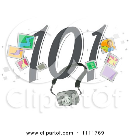 Clipart Photography 101 Icon - Royalty Free Vector Illustration by BNP Design Studio