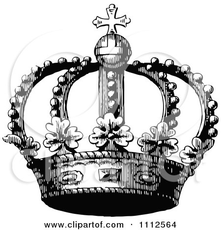 Royalty Free Queens Crown Illustrations by Prawny Vintage Page 1