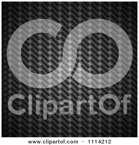 Clipart Carbon Fiber Weave Texture - Royalty Free Vector Illustration by vectorace