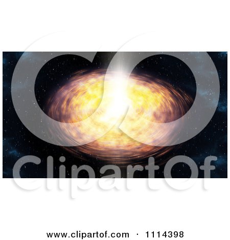 Clipart Protoplanetary Disc Formation  - Royalty Free CGI Illustration by Mopic