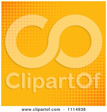 Clipart Orange Dot Grain Background 2 - Royalty Free Vector Illustration by dero