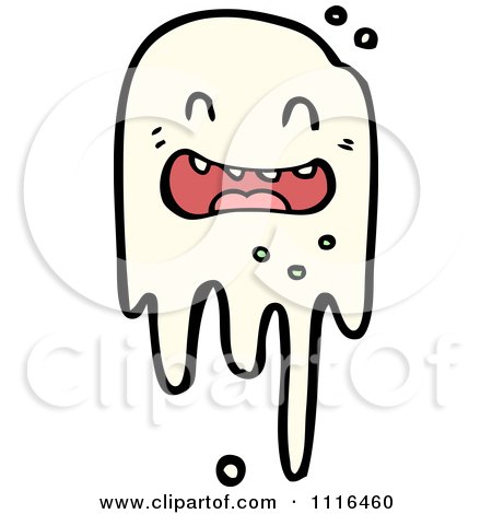 Clipart Halloween Haunt Spook Ghost 1 - Royalty Free Vector Illustration by lineartestpilot