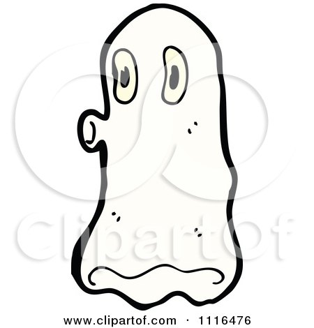 Clipart Halloween Haunt Spook Ghost 11 - Royalty Free Vector Illustration by lineartestpilot