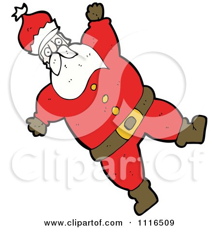 Clipart Christmas Santa Claus 1 - Royalty Free Vector Illustration by lineartestpilot