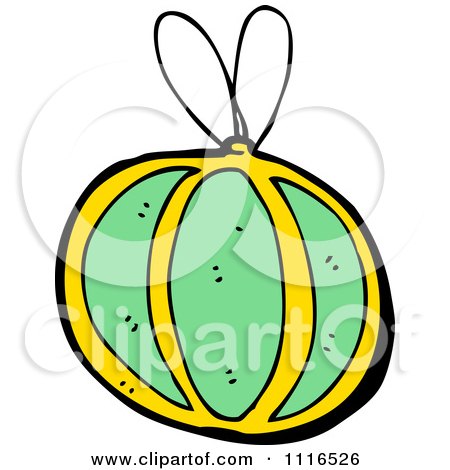 Clipart Christmas Bauble Ornament 4 - Royalty Free Vector Illustration by lineartestpilot