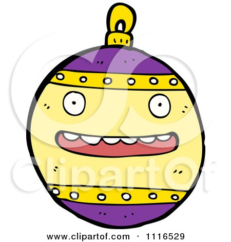 Clipart Christmas Bauble Ornament 5 - Royalty Free Vector Illustration by lineartestpilot
