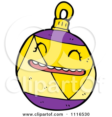 Clipart Christmas Bauble Ornament 6 - Royalty Free Vector Illustration by lineartestpilot