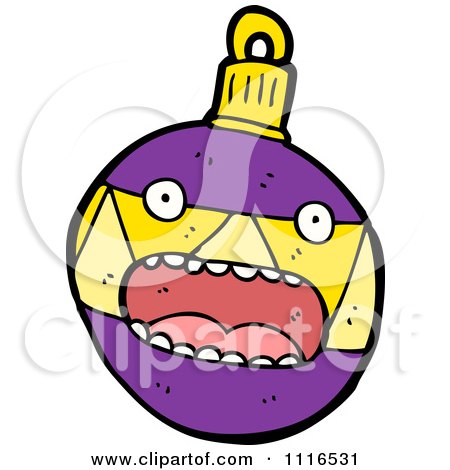 Clipart Christmas Bauble Ornament 7 - Royalty Free Vector Illustration by lineartestpilot