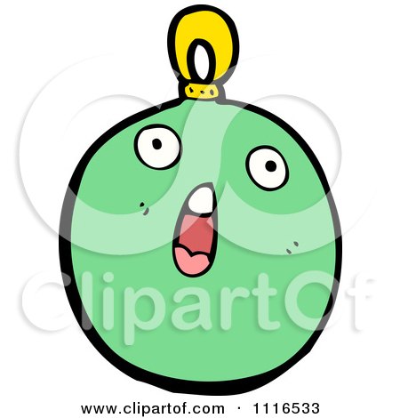 Clipart Christmas Bauble Ornament 9 - Royalty Free Vector Illustration by lineartestpilot