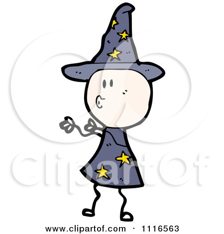 Clipart Halloween Witch Holding Out Her Arms And Puckering Her Lips - Royalty Free Vector Illustration by lineartestpilot
