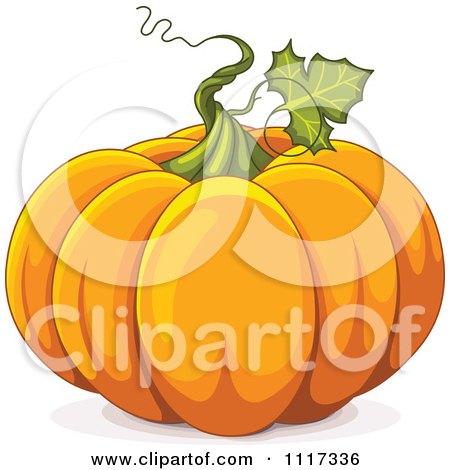 Twirling Vine On An Autumn Pumpkin Posters, Art Prints