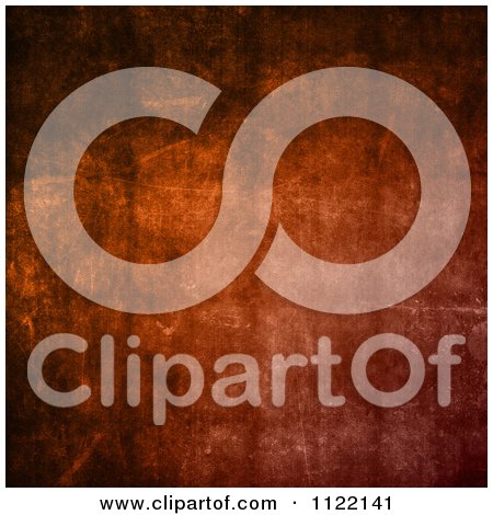 Clipart Of A Grungy Orange Concrete Background - Royalty Free CGI Illustration by KJ Pargeter