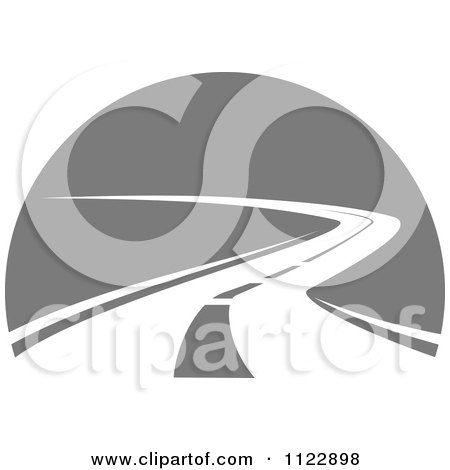 Clipart Of A Road 1 - Royalty Free Vector Illustration by Vector Tradition SM