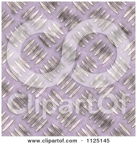 Clipart Of A Seamless Metal Diamond Plate Texture Background Pattern - Royalty Free CGI Illustration by Ralf61