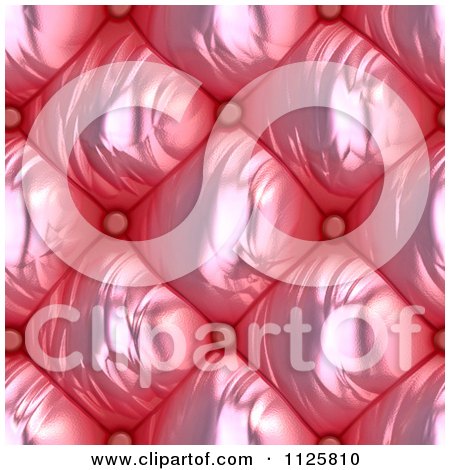 Clipart Of A Seamless Pink Leather Upholstery Texture Background Pattern 4 - Royalty Free CGI Illustration by Ralf61