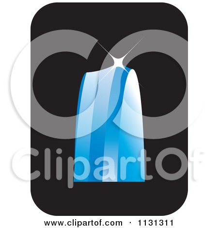 Clipart Of An Eye Lens Icon 2 - Royalty Free Vector Illustration by Lal Perera