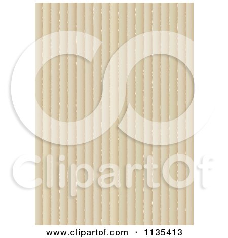 Clipart Of A Vertical Cardboard Background - Royalty Free Vector Illustration by michaeltravers