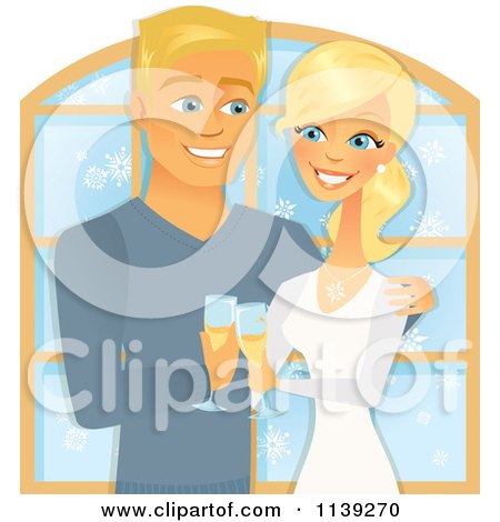 https://images.clipartof.com/small/1139270-Clipart-Of-A-Happy-Blond-Christmas-Couple-Toasting-With-Champagne-Royalty-Free-Vector-Illustration.jpg