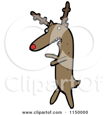 Christmas Reindeer Posters, Art Prints by - Interior Wall Decor #1150000