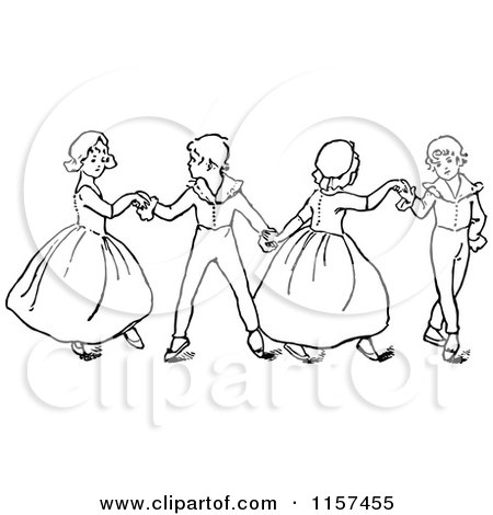 Clipart Vintage Black And White Children Dancing Royalty Free Vector Illustration By Prawny Vintage 1113918 Check out our dancing clipart selection for the very best in unique or custom, handmade pieces from our craft supplies & tools shops. clipart vintage black and white