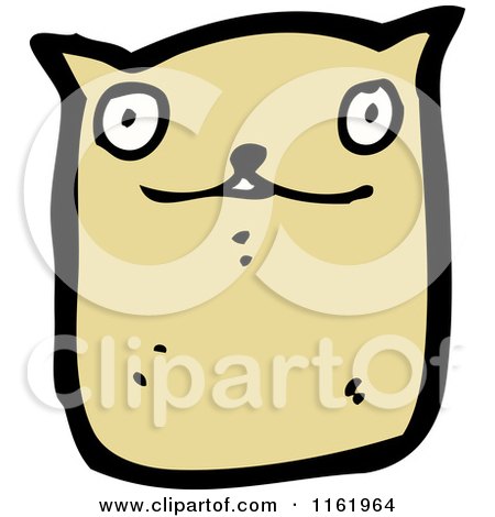 Cartoon of a Cat - Royalty Free Vector Illustration by lineartestpilot