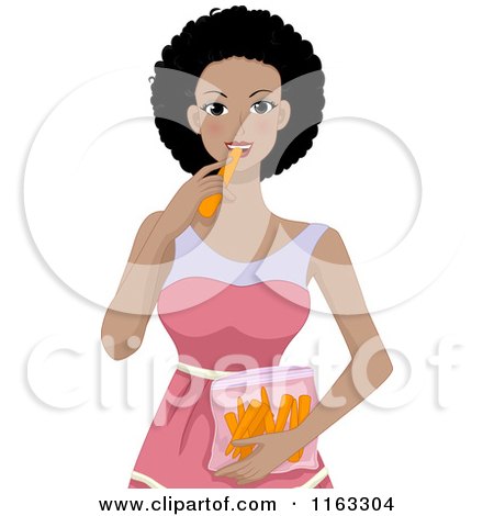 https://images.clipartof.com/small/1163304-Cartoon-Of-A-Happy-Black-Woman-Eating-Carrots-Royalty-Free-Vector-Clipart.jpg