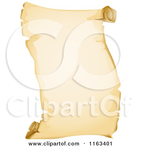 Cartoon of a Vintage Scroll Page 2 - Royalty Free Vector Clipart by BNP Design Studio