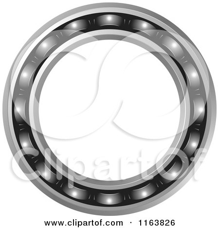 Clipart of a Bearing Frame - Royalty Free Vector Illustration by Lal Perera