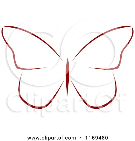 Clipart of a Butterfly - Royalty Free Vector Illustration by Vector Tradition SM