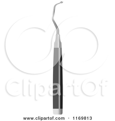 Clipart of a Dental Oral Hygiene Tool - Royalty Free Vector Illustration by Lal Perera