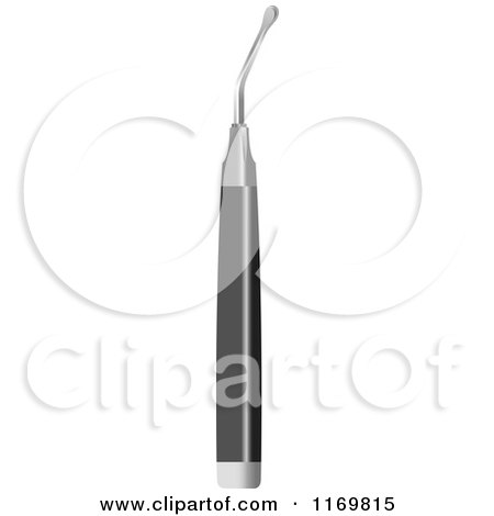 Clipart of a Dental Oral Hygiene Tool 3 - Royalty Free Vector Illustration by Lal Perera