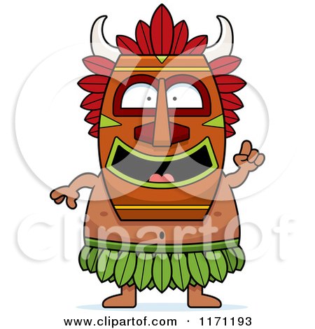 Cartoon of a Smart Witch Doctor with an Idea - Royalty Free Vector Clipart by Cory Thoman