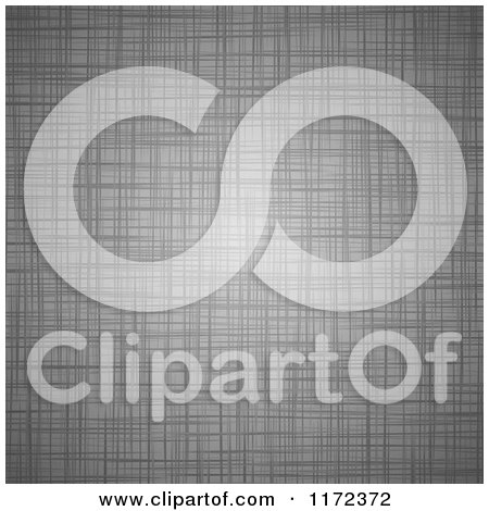 Clipart of a Gray Linen Background - Royalty Free Vector Illustration by vectorace