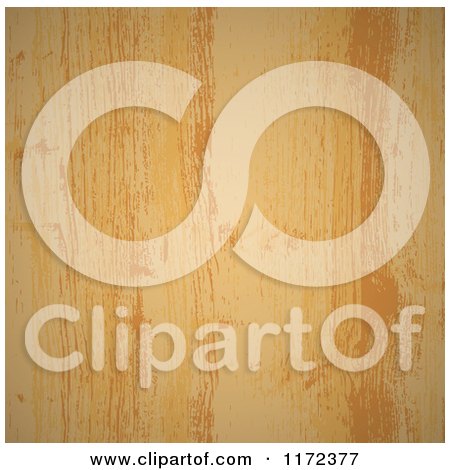Clipart of a Wood Texture Background - Royalty Free Vector Illustration by vectorace