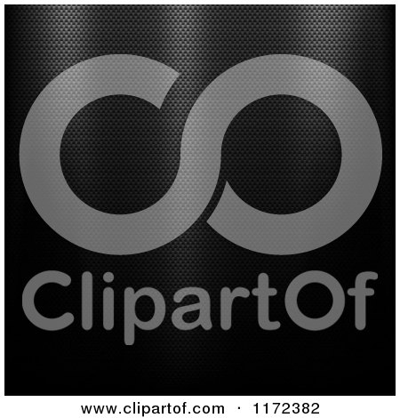 Clipart of a Dark Carbon Fiber Background with Light - Royalty Free Vector Illustration by vectorace