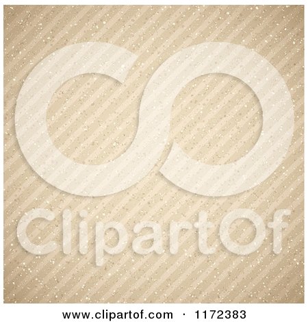 Clipart of a Corrugated Cardboard Texture with Diagonal Lines - Royalty Free Vector Illustration by vectorace